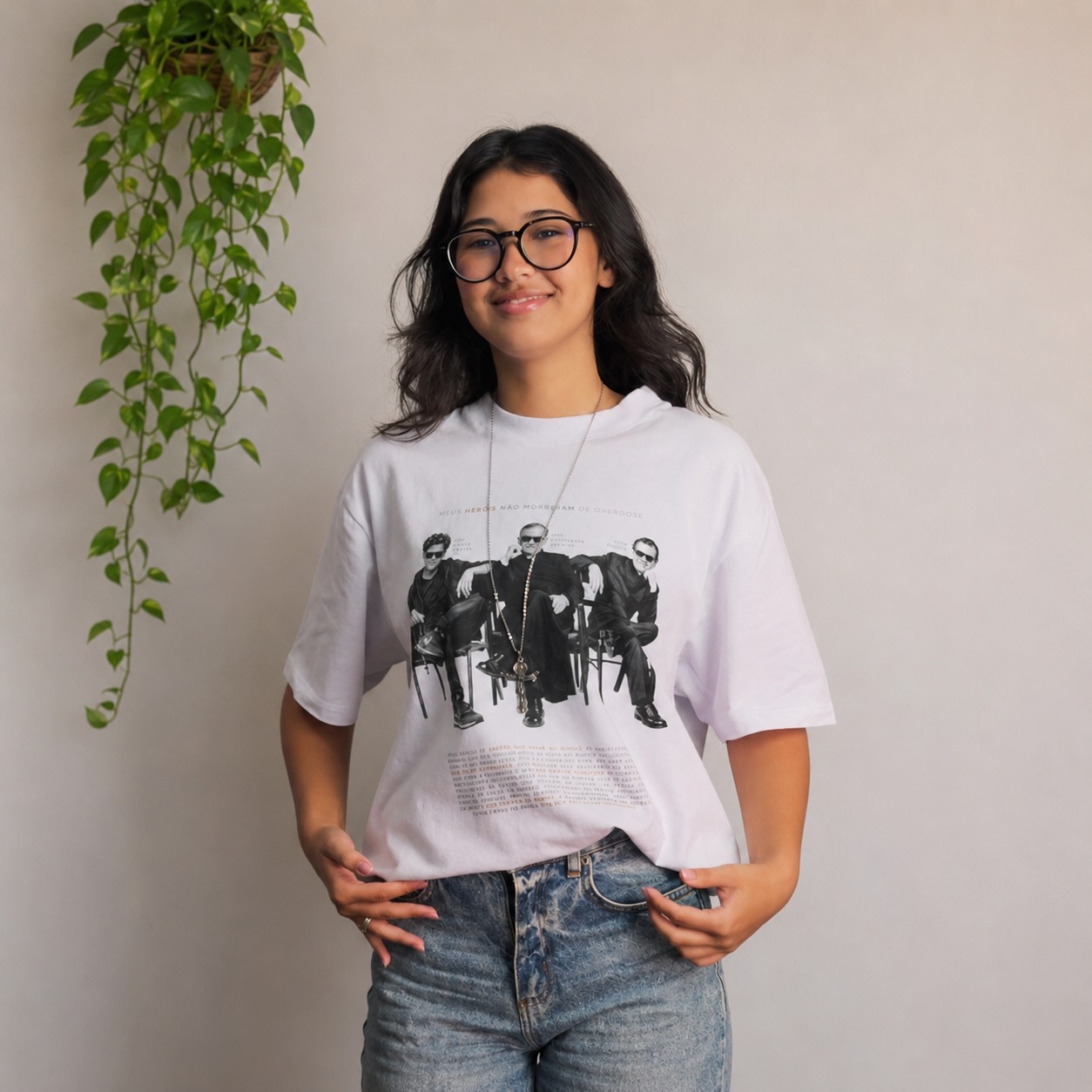 Camisa Trindade Santa Over Size